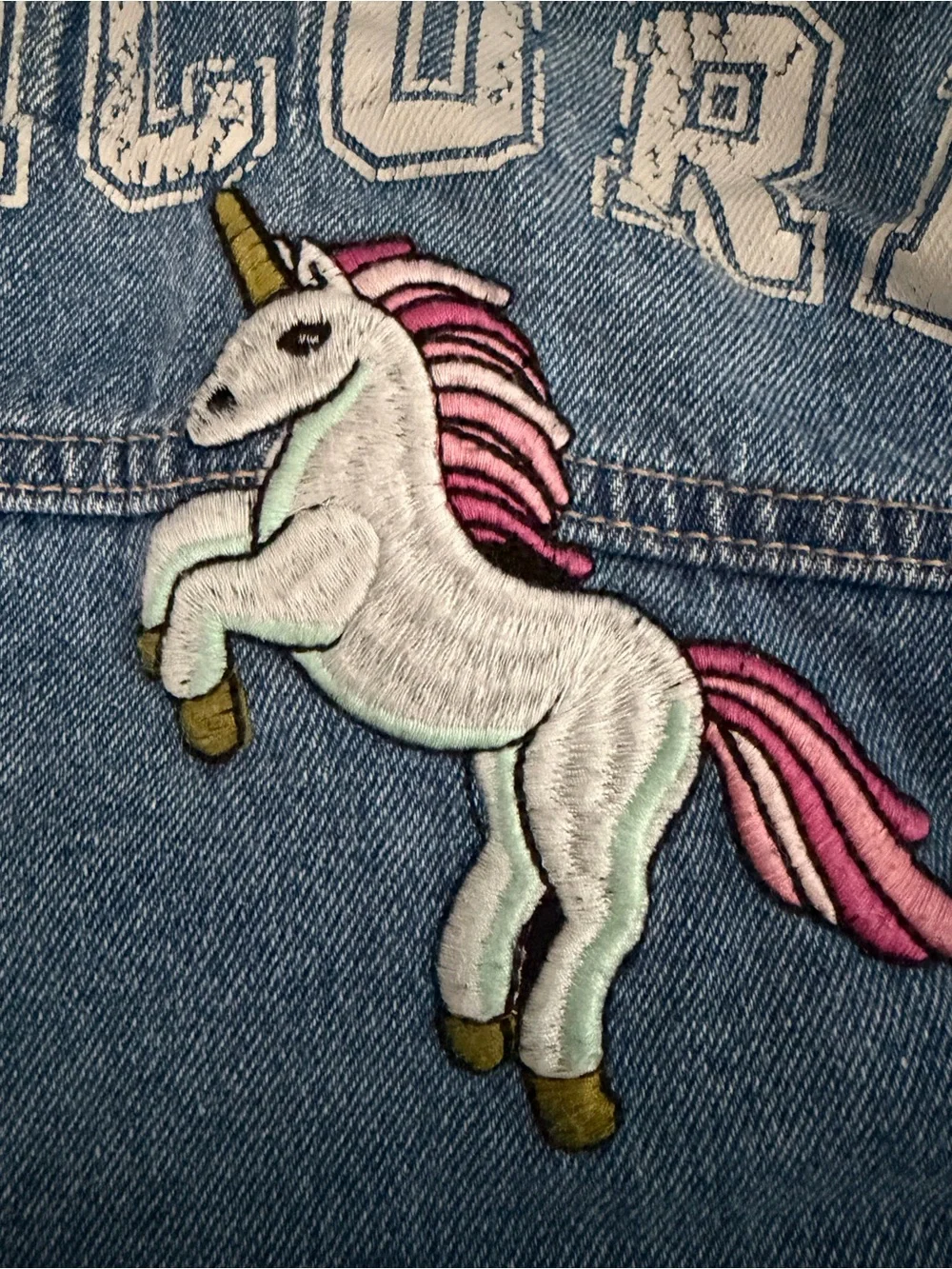 Girls' Blue Denim Jacket